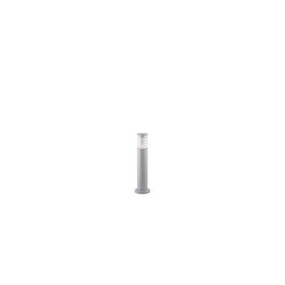 Ideal Lux Tronco 1 Light Outdoor Short Bollard Grey Ip44, E27