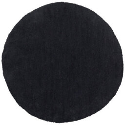 Beliani Shaggygy Rug Demre Black 140 Cm - thumbnail 1