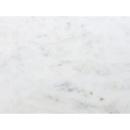 Beliani 36Cm Round Side Table - White Marble Top With Black Metal Legs - thumbnail 6