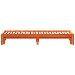 Berkfield Day Bed With Trundle Without Mattress Wax Brown 90X200 Cm - thumbnail 8