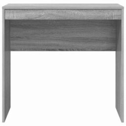 Berkfield Modern Writing Desk Grey Sonoma Engineered Wood 80 X 40 X 76 Cm Simple - thumbnail 5