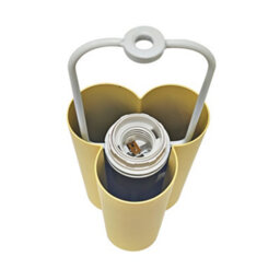Nordlux Sandro Indoor Table Lamp Yellow Metal E27 White Inner - Mains Powered, Ip20 - thumbnail 3