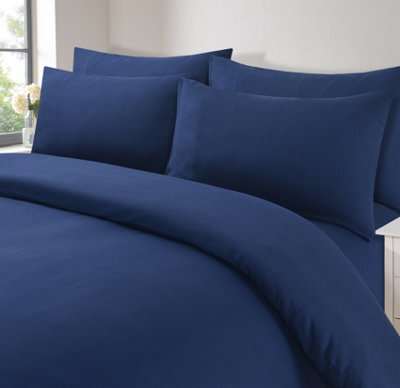 OHS 2 X Pack Of Housewife Pillowcases Pair Set Luxury Hotel Bedroom