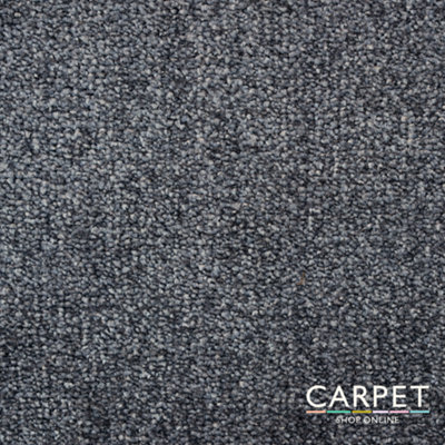 Carpet Shop Online Galmor Blue Grey Twist Carpet 4.75M X 4M - image 1