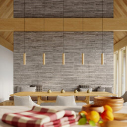 Sollux Lighting Lino Wood Natural 3L Light Classic Pendant Ceiling Light - thumbnail 7