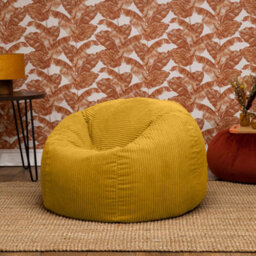 icon Kingston Classic Beanbag Corduroy Yellow Set Of 2 - thumbnail 3