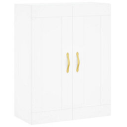 Berkfield Highboard White 69.5X34X180 Cm Engineered Wood - thumbnail 5