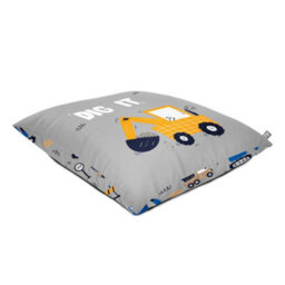 rucomfy Beanbags Rucomfy Indoor Dig-It Bean Bag - Grey Kids Floor Cushion Seat - thumbnail 3