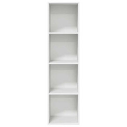 Berkfield Practical Wall-Mounted Tv Cabinet White 37X37X142.5 Cm Engineered Wood - thumbnail 7