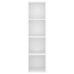Berkfield Practical Wall-Mounted Tv Cabinet White 37X37X142.5 Cm Engineered Wood - thumbnail 4