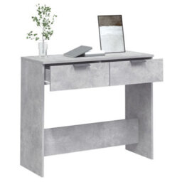 Berkfield Versatile Console Table Concrete Grey 90X36X75 Cm Engineered Wood - thumbnail 5