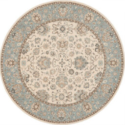 Living Treasure Rugs By Nourison Li16 In Ivory Aqua-178Cm(Circle) - thumbnail 3
