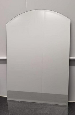 Biznest Frameless Wall Mounted Mirror Home Decor Modern Frame Less Wall Mirror (40X50Cm Arch Simple) - image 1