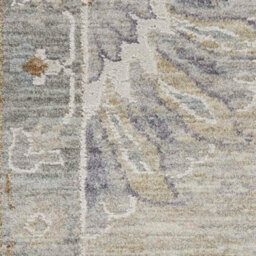 Light Grey Traditional Persian Bordered Floral Rug For Living Room Bedroom And Dining Room-69Cm X 310Cm - thumbnail 3