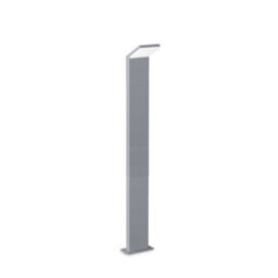 Ideal Lux Luminosa Style Integrated Led 100Cm Outdoor Bollard Grey 1050Lm 3000K Ip54