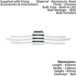 Modern Chrome Flush Mount Ceiling Light With White Shade And Led Bulb - thumbnail 2