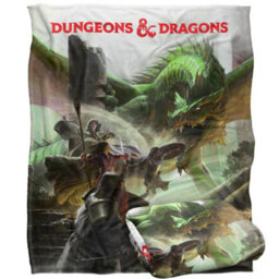 Dungeons & Dragons Starter Set Art Blanket White (One Size) - thumbnail 1