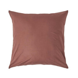 Homescapes Chocolate Continental Egyptian Cotton Pillowcase 200 Tc, 60 X 60 Cm - thumbnail 1