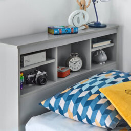 Bedmaster Venus Grey Guest Bed With Drawers And Trundle With Spring Mattresses - thumbnail 6