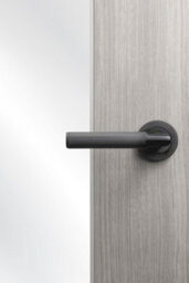 "Xl Joinery Internal Laminate White Grey Salerno With Clear Glass Door - 1981 X 610 X 35mm (24"")" - thumbnail 4