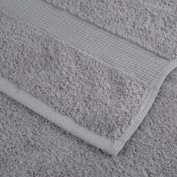 Berkfield Premium Towels Solund 2Pcs Grey 100X200Cm 600Gsm - thumbnail 6