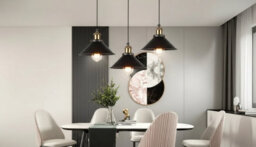 Pendant Light Shade Industrial Modern Metal Black Ceiling Hanging Lamp - thumbnail 3