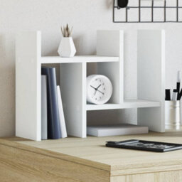 Walplus Desk Organiser White 34.5X15.5X35.5 Cm Engineered Wood - thumbnail 1