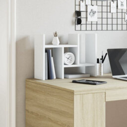 Walplus Desk Organiser White 34.5X15.5X35.5 Cm Engineered Wood - thumbnail 3