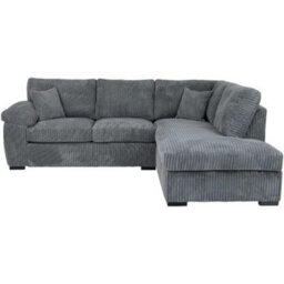 Amalfi Grey Right Hand Corner Sofa Fullback