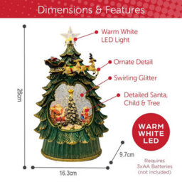 The Christmas Workshop Christmas Tree Snow Globe - thumbnail 3