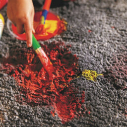 Washable Charcoal Thick Shaggy, Plain Rug, Easy To Clean Rug, Modern Rug For Bedroom, & Living Room-67 X 150Cm (Runner) - thumbnail 2