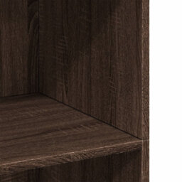 Berkfield Highboard Brown Oak 70X41X124 Cm Engineered Wood - thumbnail 7