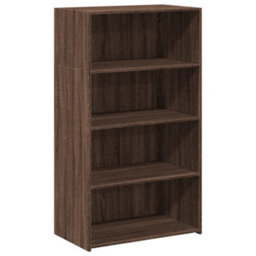 Berkfield Highboard Brown Oak 70X41X124 Cm Engineered Wood - thumbnail 2