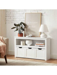 LEDREM Toy Storage For Kids, Storage Unit, Storage Cabinet With Wheels, Kids Bookcase, 3 Drawers, For Children's Room - thumbnail 2