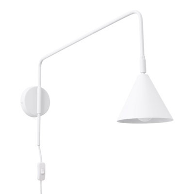 Luminosa Lighting Luminosa Nox Dome Wall Lamp White 1X E14 - image 1