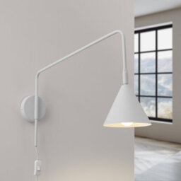 Luminosa Lighting Luminosa Nox Dome Wall Lamp White 1X E14 - thumbnail 2