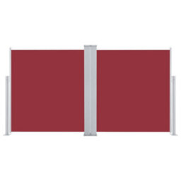 Walplus Retractable Side Awning Garden Sun Shade Canopy Gazebo For Back Door, Porch, Patio Red 100X600 Cm - thumbnail 4