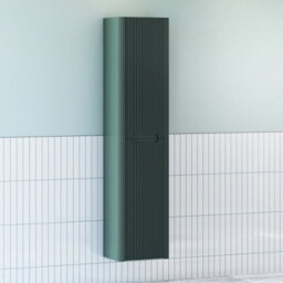 Royal Bathrooms Avenza 1500mm Deep Moss Green 2-Door Wall Hung Tall Boy Cabinet Unit