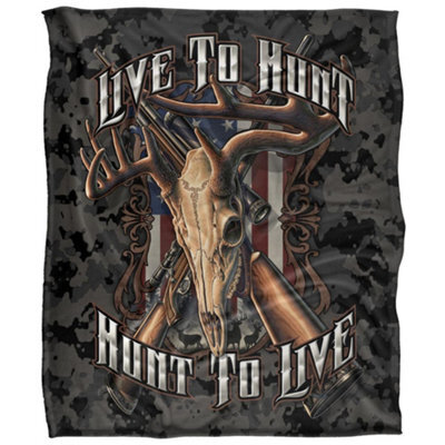 Jq Licensing Silky Deer Supersoft Blanket Multicoloured (One Size) - image 1