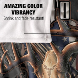 Jq Licensing Silky Deer Supersoft Blanket Multicoloured (One Size) - thumbnail 4
