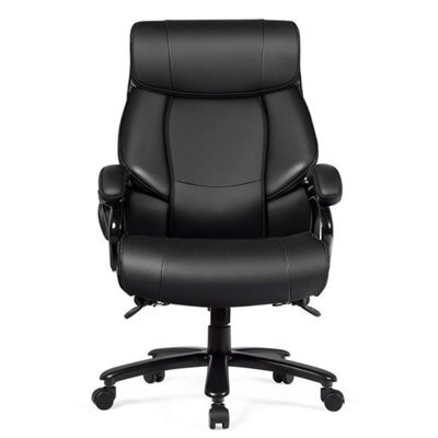 Extra Large Size Swivel Office Chair Height Adjustable Padded Work Seat - image 1