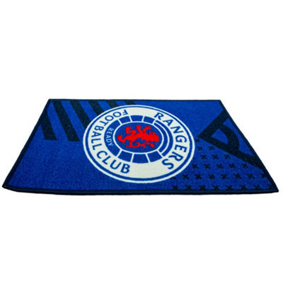 Rangers Fc Crest Rug Royal Blue/white/red (One Size) - image 1