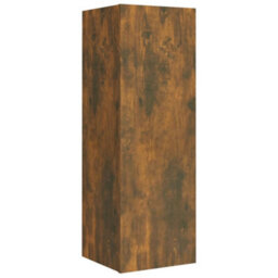 Berkfield 4 Piece Tv Cabinet Set Smoked Oak Engineered Wood - thumbnail 9