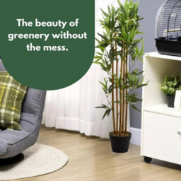 Smart Garden Faux Bamboo Houseplant Tree Decorative Artificial 120Cm - thumbnail 4