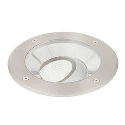 Luminosa Lighting Luminosa Hoxton Outdoor 16.5W Led Recessed Ground Light Brushed Stainless Steel, Ip67, 4000K - thumbnail 2