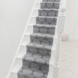 Harlequin Stair Runner - Soft & Durable Carpet Runner For Stairs & Staircases, Multiple Lengths - thumbnail 7