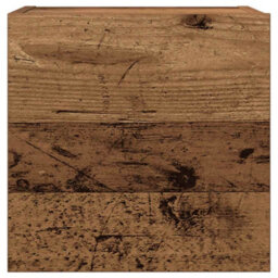 Berkfield 7 Piece Tv Cabinet Set Wall-Mounted Old Wood Engineered Wood - thumbnail 7