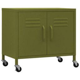Walplus Storage Cabinet Olive Green 60X35X56 Cm Steel - thumbnail 2