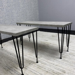 Kosy Koala Modern Grey Dining Table With 2 Benches Dining Room Furniture - thumbnail 9