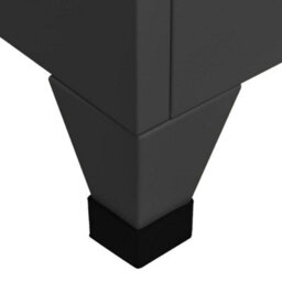 Vidaxl Locker Cabinet Anthracite 38X40X180 Cm Steel - thumbnail 6